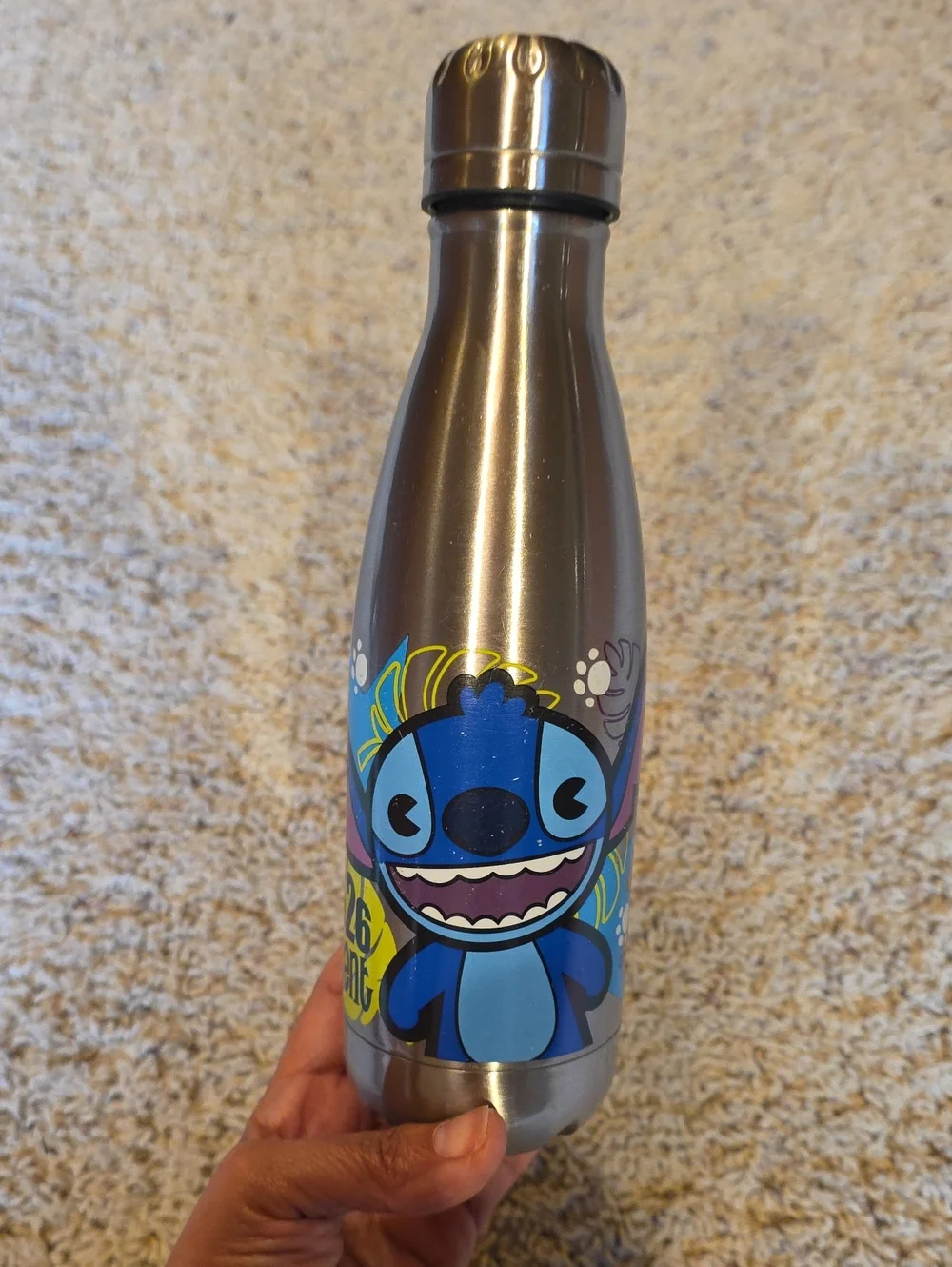 Disney Blue Stitch Stainless Steel Kids Bottle